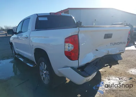 2017 Toyota Tundra Limited 5.7L V8 from USA, damaged, VIN 5TFFW5F15HX218587